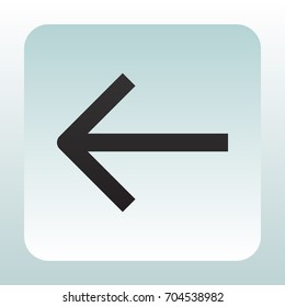  arrow icon Flat. 