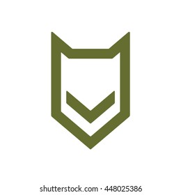  Arrow  icon. Flat design. 
