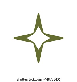  Arrow   icon. Flat design.