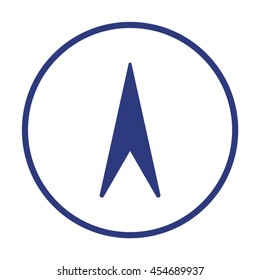  Arrow   icon. Flat design.