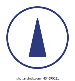  Arrow   icon. Flat design.