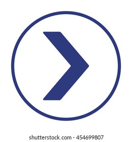  Arrow  icon. Flat design. 