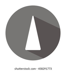  Arrow   icon. Flat design.