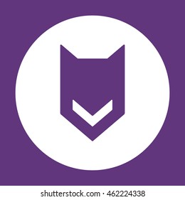  Arrow  icon. Flat design. 
