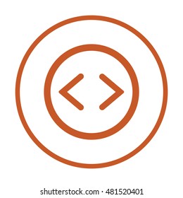  Arrow  icon. Flat design.