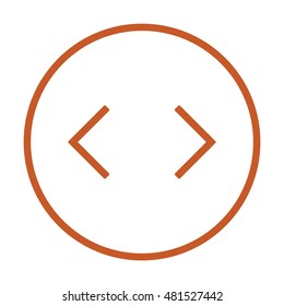  Arrow  icon. Flat design.