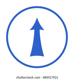  Arrow  icon. Flat design.