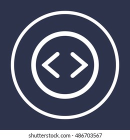  Arrow  icon. Flat design.