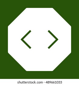  Arrow  icon. Flat design.