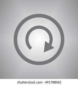  Arrow  icon. Flat design.