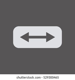  Arrow  icon. Flat design.