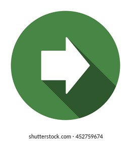 arrow Icon, flat design style