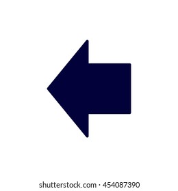 arrow Icon, flat design style