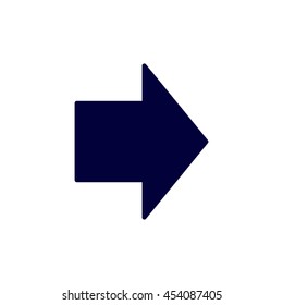 arrow Icon, flat design style