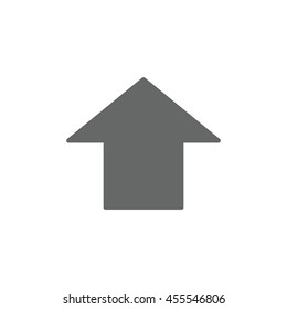 arrow Icon, flat design style