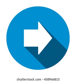 arrow Icon, flat design style