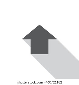arrow Icon, flat design style