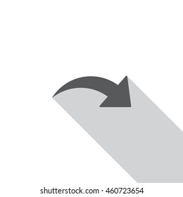 arrow Icon, flat design style