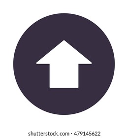 arrow Icon, flat design style