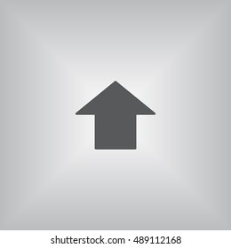 arrow Icon, flat design style