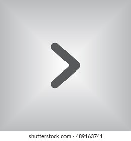 arrow Icon, flat design style
