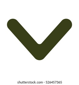 arrow Icon, flat design style