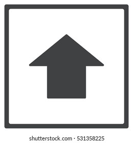 arrow Icon, flat design style