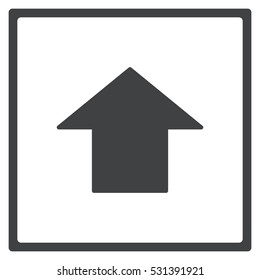 arrow Icon, flat design style