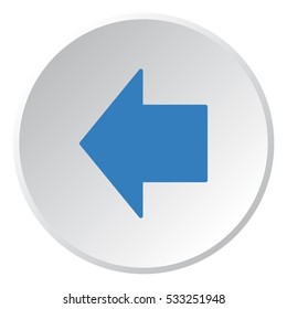 arrow Icon, flat design style