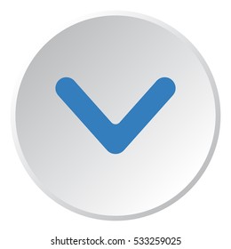 arrow Icon, flat design style