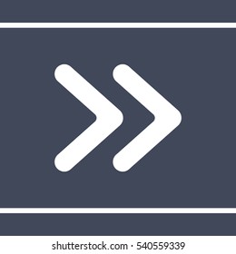 arrow Icon, flat design style