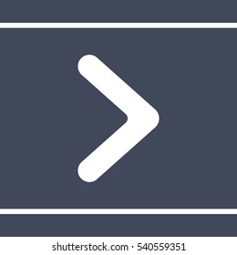 arrow Icon, flat design style