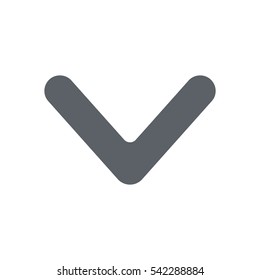 icono de flecha, estilo de diseño plano
