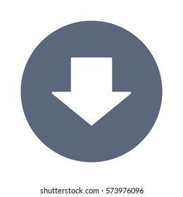 arrow Icon, flat design style
