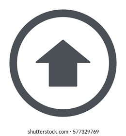 arrow Icon, flat design style