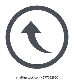 arrow Icon, flat design style
