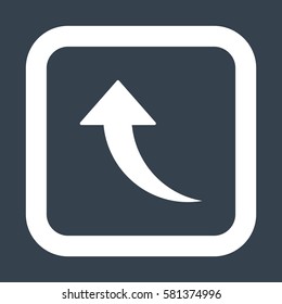 arrow Icon, flat design style