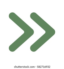 arrow Icon, flat design style