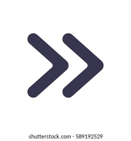 arrow Icon, flat design style