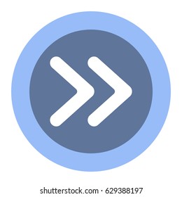 arrow Icon, flat design style