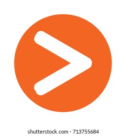 arrow Icon, flat design style