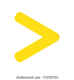 arrow Icon, flat design style