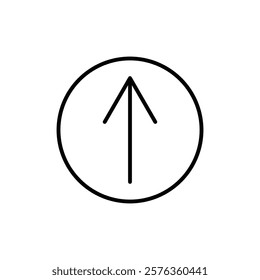 Arrow up icon Flat fill set collection