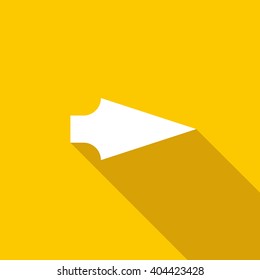 Arrow icon, flat style