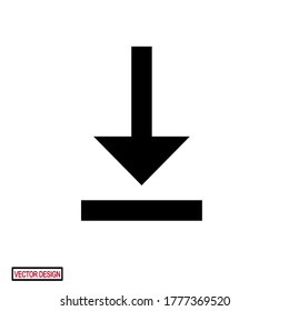 ICONO DE FLECHA CON ESTILO PLANO. ICONO DE DIRECCIÓN, ICONOS WEB.