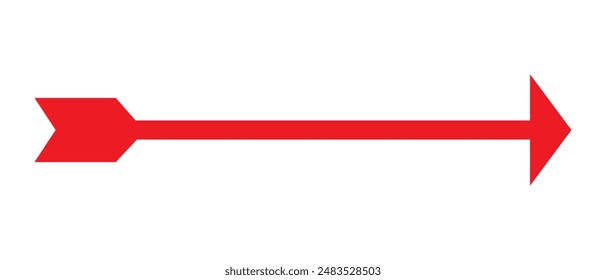 Arrow icon. flat style Arrow symbol. simple Arrow icon on a white background.