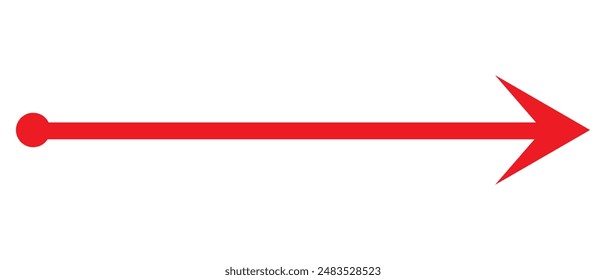 Arrow icon. flat style Arrow symbol. simple Arrow icon on a white background.