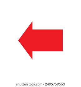 Arrow icon. flat style Arrow symbol. simple Arrow icon on a white background.