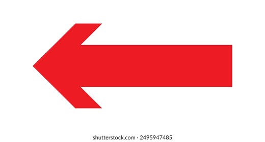 Arrow icon. flat style Arrow symbol. simple Arrow icon on a white background.