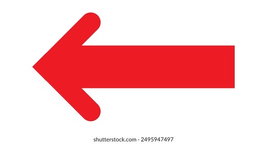 Arrow icon. flat style Arrow symbol. simple Arrow icon on a white background.